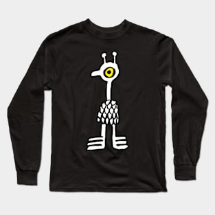 Birdie in Yellow Long Sleeve T-Shirt